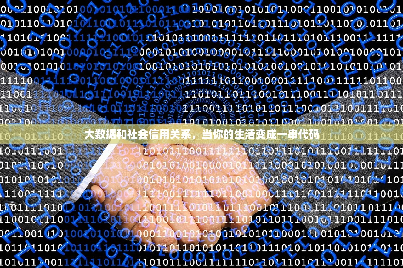 大数据和社会信用关系,当你的生活变成一串代码 大数据和社会信用关系,当你的生活变成一串代码